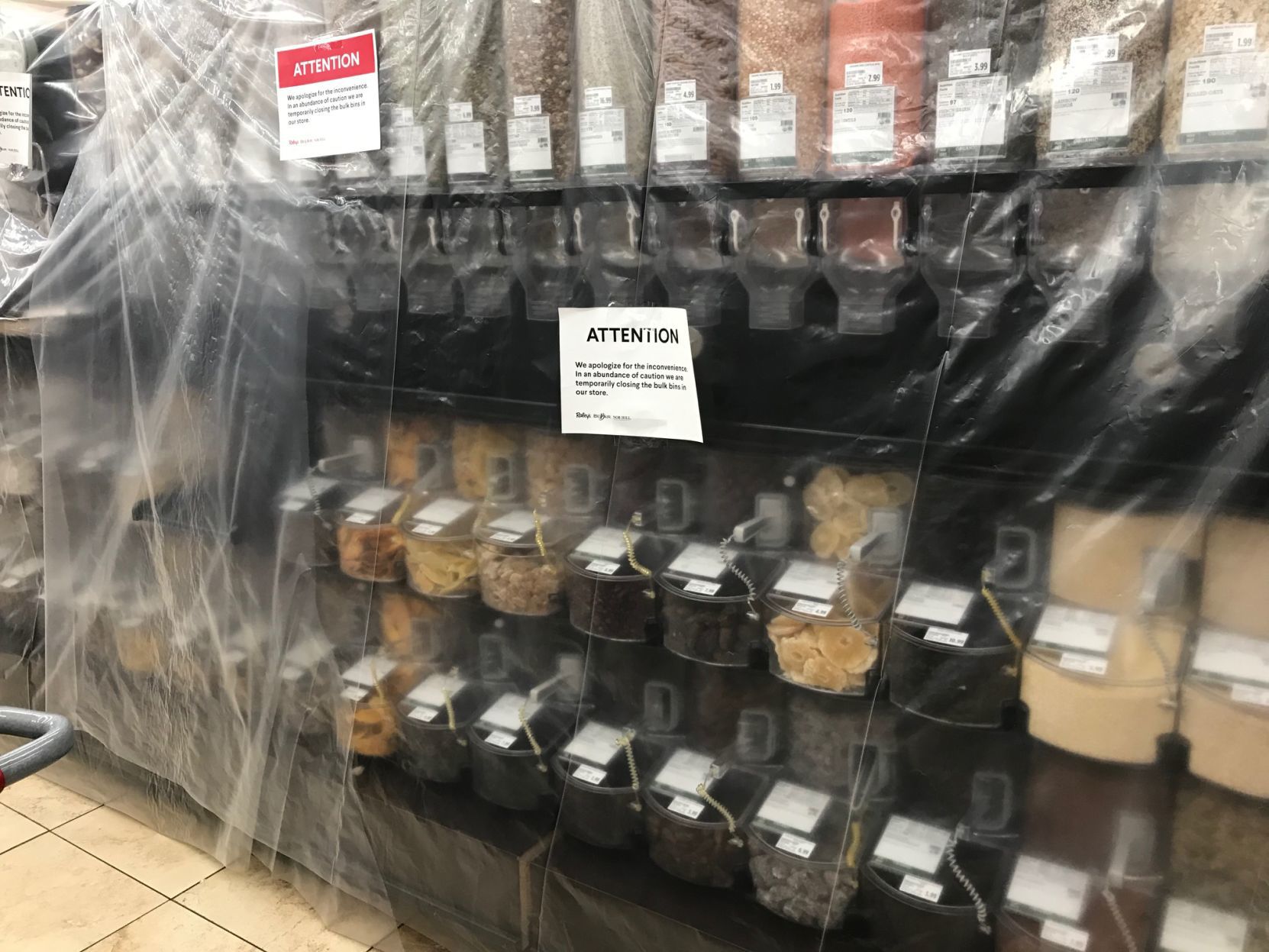 Raley's bulk foods